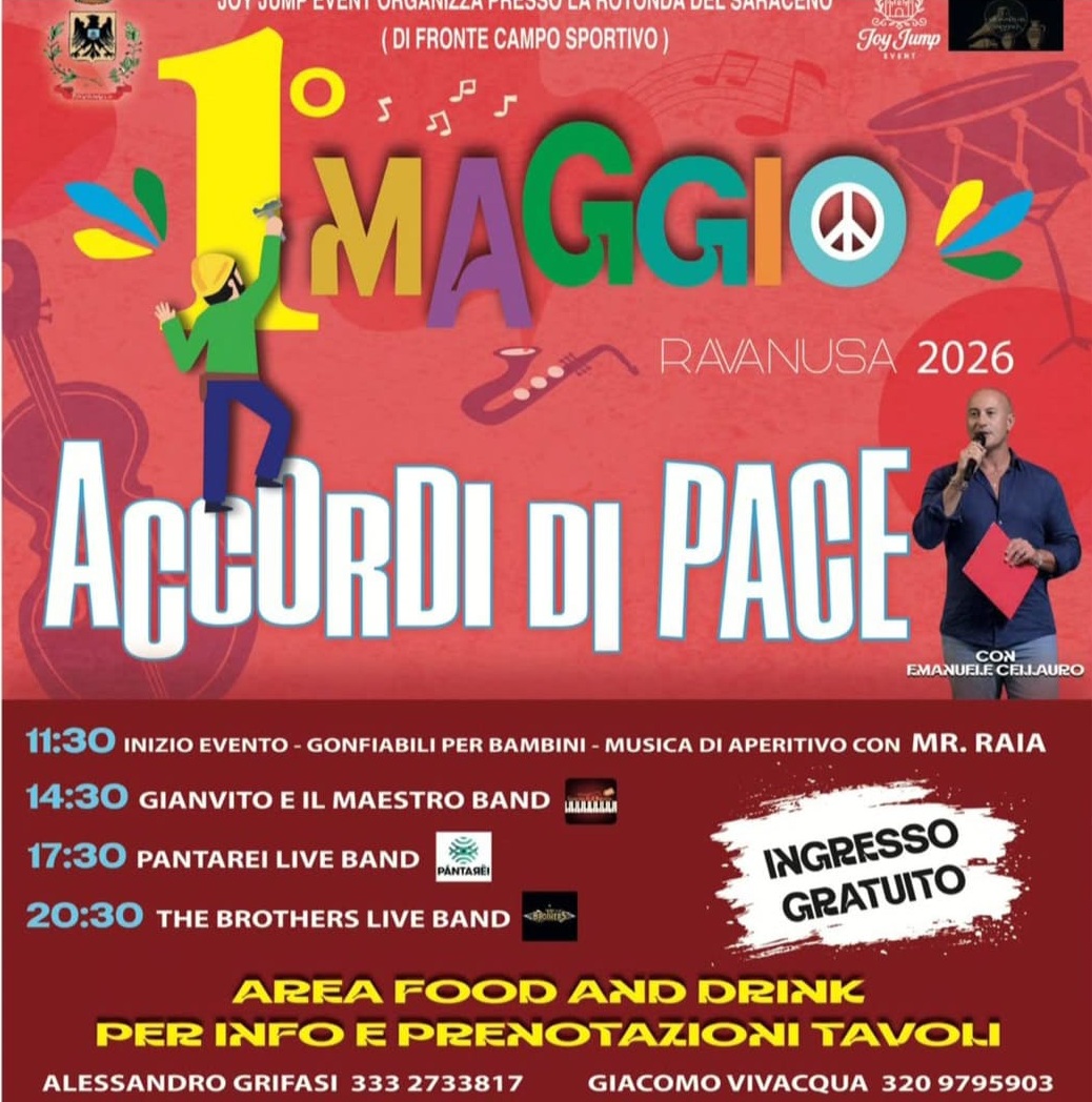 Accordi di Pace - Ravanusa 1 Maggio 2026